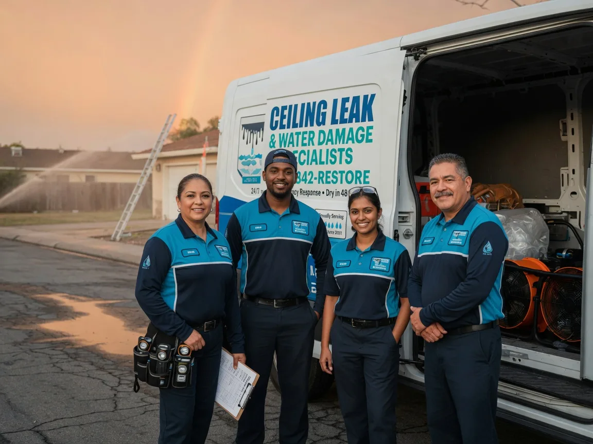 Ceiling Leak Cleanup company in Hart, TX